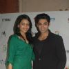 Ruslaan Mumtaz poses with wife at India-Forums 11th Anniversary Bash