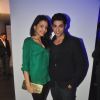 Ruslaan Mumtaz poses with wife at the Launch of Audi A3