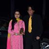 Padmini Kolhapure was seen at Uday Singh and Shirin's Reception Party