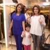 Neetu Singh poses with daughter Riddhima Kapoor and grand daughter at After Shock's Store Launch
