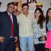 Aamir Khan poses with fans at P.K. Contest Winners Meet