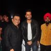 Riteish Deshmukh and Atul Parchure pose for the media at Mulund Fest