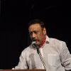 Jackie Shroff addressing the audience at Ali Peter John Book Launch