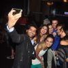 Karanvir Bohra clicks a selfie with friends at Ravi Dubey's Birthday Bash