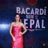 Neha Dhupia poses for the media at the Launch of Bacardi at Nepal