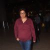 Vashu Bhagnani poses for the media at Airport