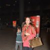 Gayatri Joshi was snapped with her son at Airport