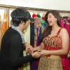 Daisy Shah and Rohhit Verma share a laugh at the New Collection Launch
