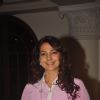 Juhi Chawla poses for the media at the Launch of Puja Miri Yagnik's Book Curse Of The Winwoods