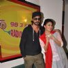 Arjun Rampal and Jacqueline Fernandes pose for the media at the Promotions of Roy
