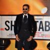 Dhanush poses for the media at the Trailer Launch of Shamitabh