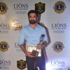 Eijaz Khan poses with his award at Lion Gold Awards