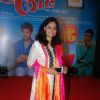 Prateeksha Lonkar poses for the media at the Music Launch of Marathi Movie Sata Lota Pan Sagla Khota