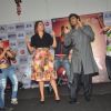 Arjun Kapoor and Sonakshi Sinha groove to the music at the Promotions of Tevar