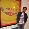 Ayushmann Khurrana poses for the media at the Promotions of Hawaizaada on Radio Mirchi