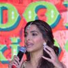 Sonam Kapoor interacts with the audience at the Music Launch of Dolly Ki Doli