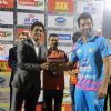 Shabbir Ahluwalia felicitated at the CCL Match Between Mumbai Heroes and Veer Maratha