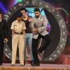 Abhishek Bachchan shakes a leg with a Police Official at Umang Police Show