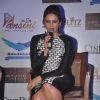 Huma Qureshi interacts with the audience at Cine Blitz Cover Launch