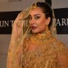 Lisa Haydon at Tarun Tahiliani's Azva show in Hyderabad