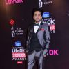 Ayushmann Khurrana poses for the media at 21st Annual Life OK Screen Awards Red Carpet