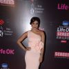 Priyanka Chopra poses for the media at 21st Annual Life OK Screen Awards Red Carpet