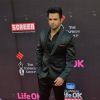 Rithvik Dhanjani poses for the media at 21st Annual Life OK Screen Awards Red Carpet