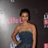 Patralekha poses for the media at 21st Annual Life OK Screen Awards Red Carpet