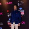 Randeep Hooda poses for the media at 21st Annual Life OK Screen Awards Red Carpet