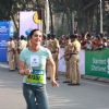 Tara Sharma was snapped participating in Standard Chartered Mumbai Marathon 2015