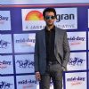 Nandish Sandhu poses  for the media at Mid Day Race