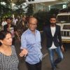 Rajinikanth & Dhanush snapped at Airport