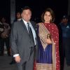 Rishi & Neetu Kapoor were at Kush Sinha's Wedding Reception