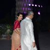 Kajol Devgn was snapped at Kush Sinha's Wedding Reception