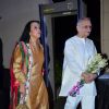 Ila Arun and Gulzar were snapped at the Music Launch of Shamitabh