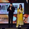 Abhishek Bachchan interacts with the audience at the Music Launch of Shamitabh