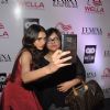 Aditi Rao Hydari clicks a selfie with a fan at the Launch of Femina Salon & Spa Magazine