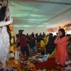 Ekta Kapoor seeks blessings from Goddess Saraswati at Anurag Basu's Saraswati Pooja