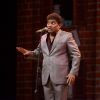Johny Lever performs an act at Weirdass Pajama Event