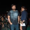 Wajid Ali poses for the media at Sonu Niigam's Concert at MMRDA