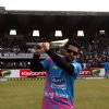 Aftab Shivdasani poses for the media at Mumbai Heroes Match at CCL