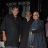 Sanjay Leela Bhansali with Tanvi Azmi and her husband at his  PadmaShri Honour Dinner