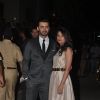 Fawad Khan with his wife at the 60th Britannia Filmfare Awards