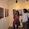 Nandita Das was snapped discussing about a picture at a Photo Exhibition by Sami Siva
