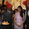 Madhuri Dixit Nene was snapped at the Inaugration of P.N. Gadgil Jewellers' New Showroom