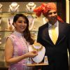 Madhuri Dixit Nene checks out the jewelry designs at  P.N. Gadgil Jewellers' New Showroom