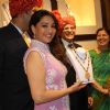 Madhuri Dixit Nene poses for the media at  P.N. Gadgil Jewellers' New Showroom