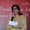 Sonam Kapoor was snapped reading a few lines from Irshad Kamil's Book at the Launch