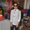 Sophie Choudry poses for the media at Araish Exhibition