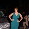 Huma Qureshi poses for the media at the Special Screening of Shamitabh